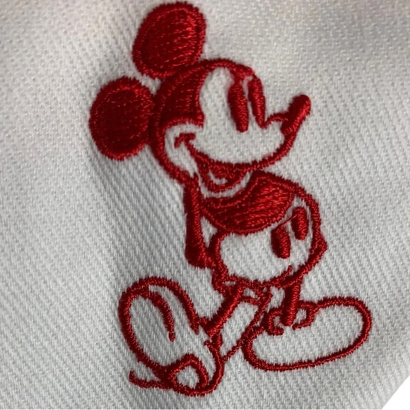 Walt Disney Golf Cap Hat Newsboy Embroidered Mickey Size Large / XL USA VTG Walt - Picture 6 of 15